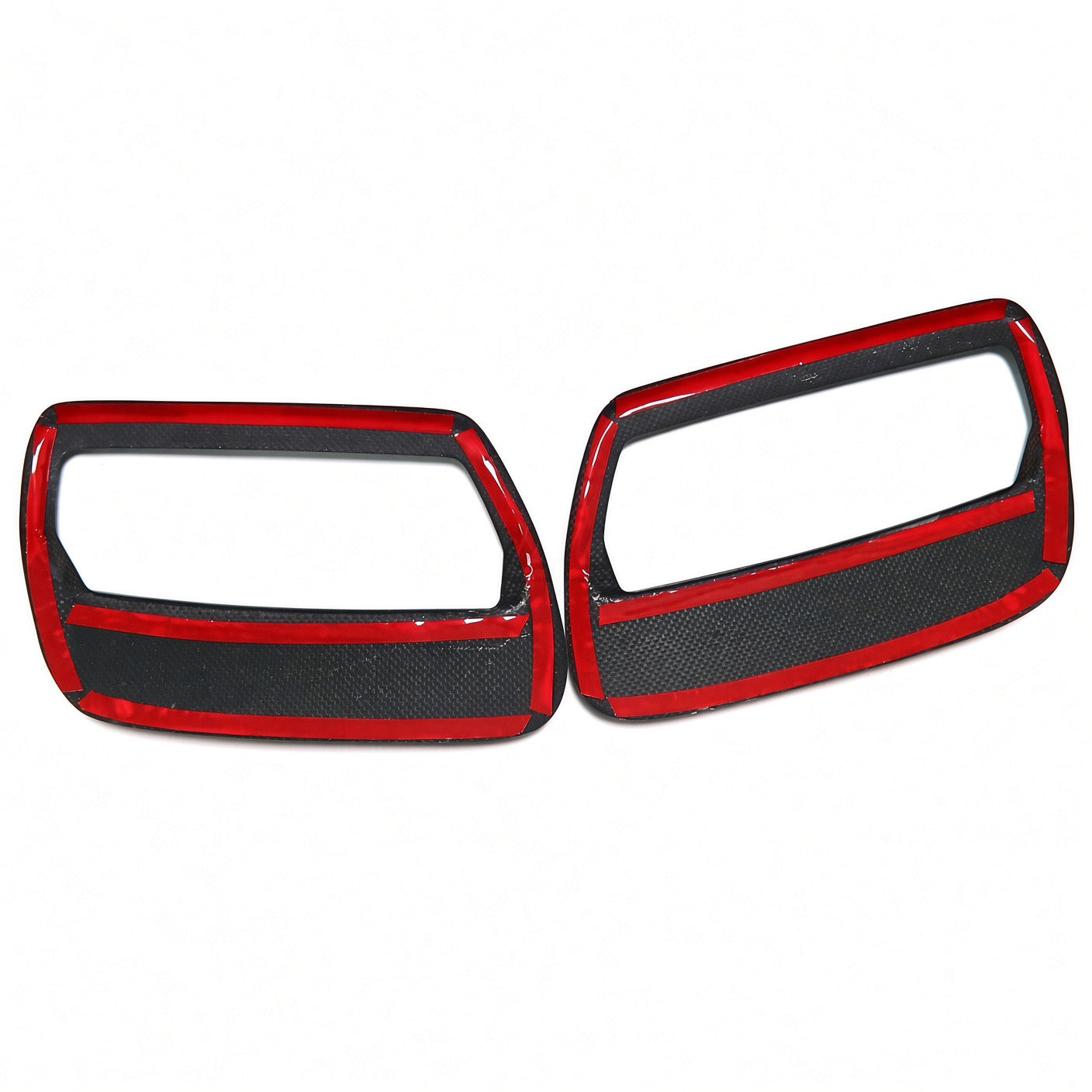 TRUFIBER CARBON FIBER HOOD VENT COVERS - FORD MUSTANG (2018–2023)