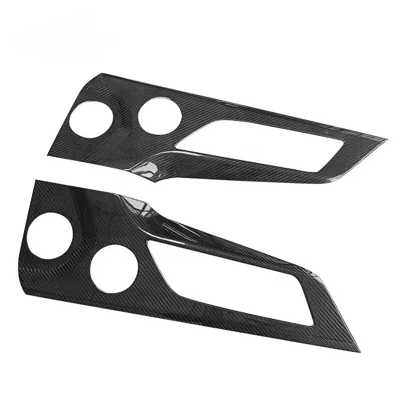 CARBON FIBER DOOR HANDLE & SPEAKER PANEL TRIM COVERS - FORD MUSTANG (2024+)