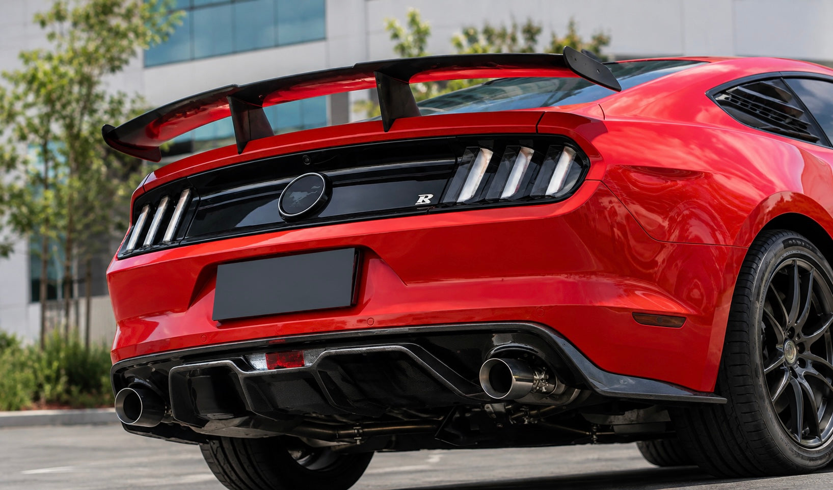 AAD TYPE-AR CARBON FIBER REAR DIFFUSER - FORD MUSTANG (2015–2017)