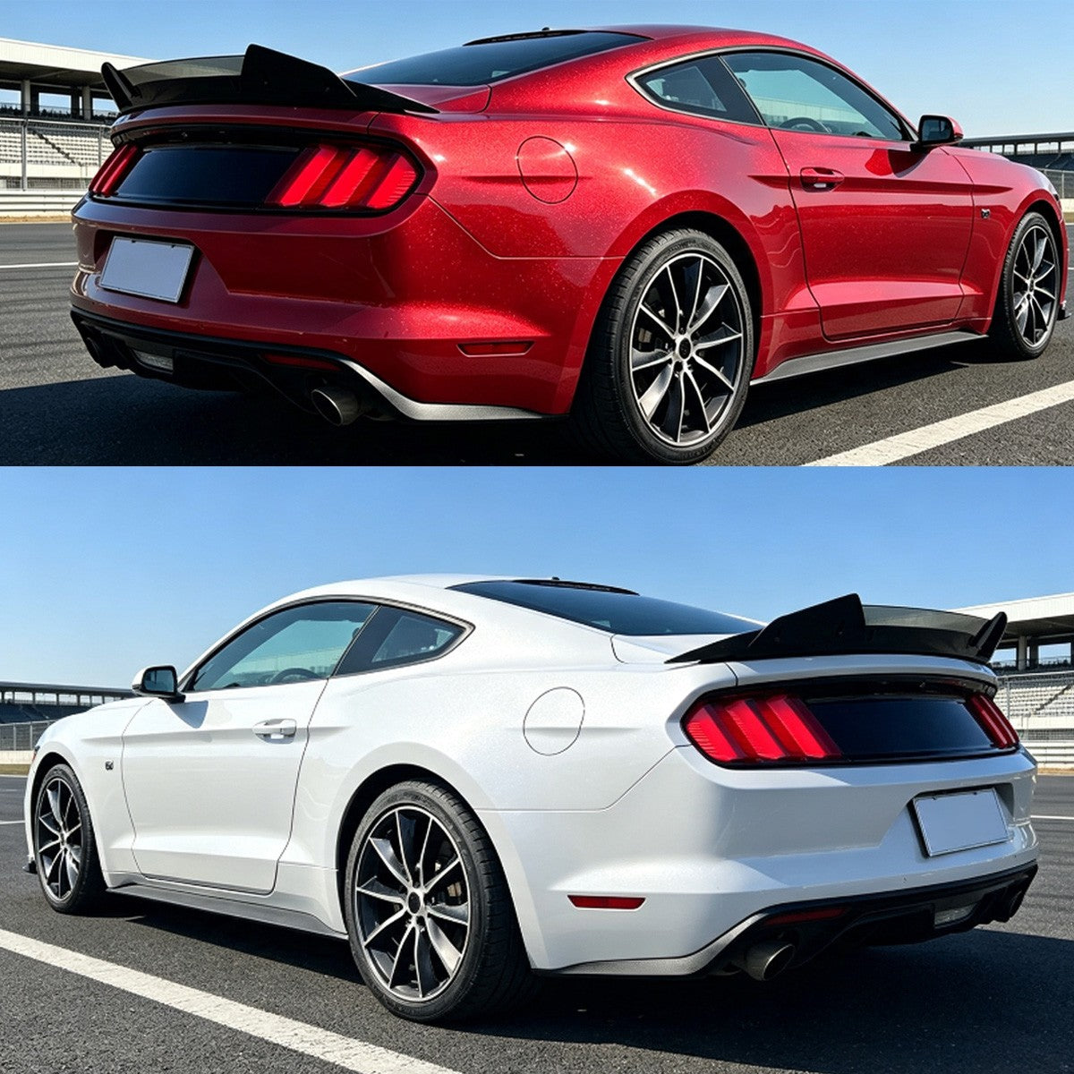 SK RACING WICKERBILL REAR SPOILER - FORD MUSTANG (2015–2023)