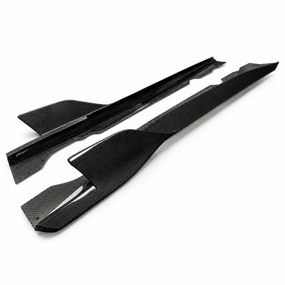 Chevrolet Corvette C8 AD Style Carbon Fiber Side Skirts
