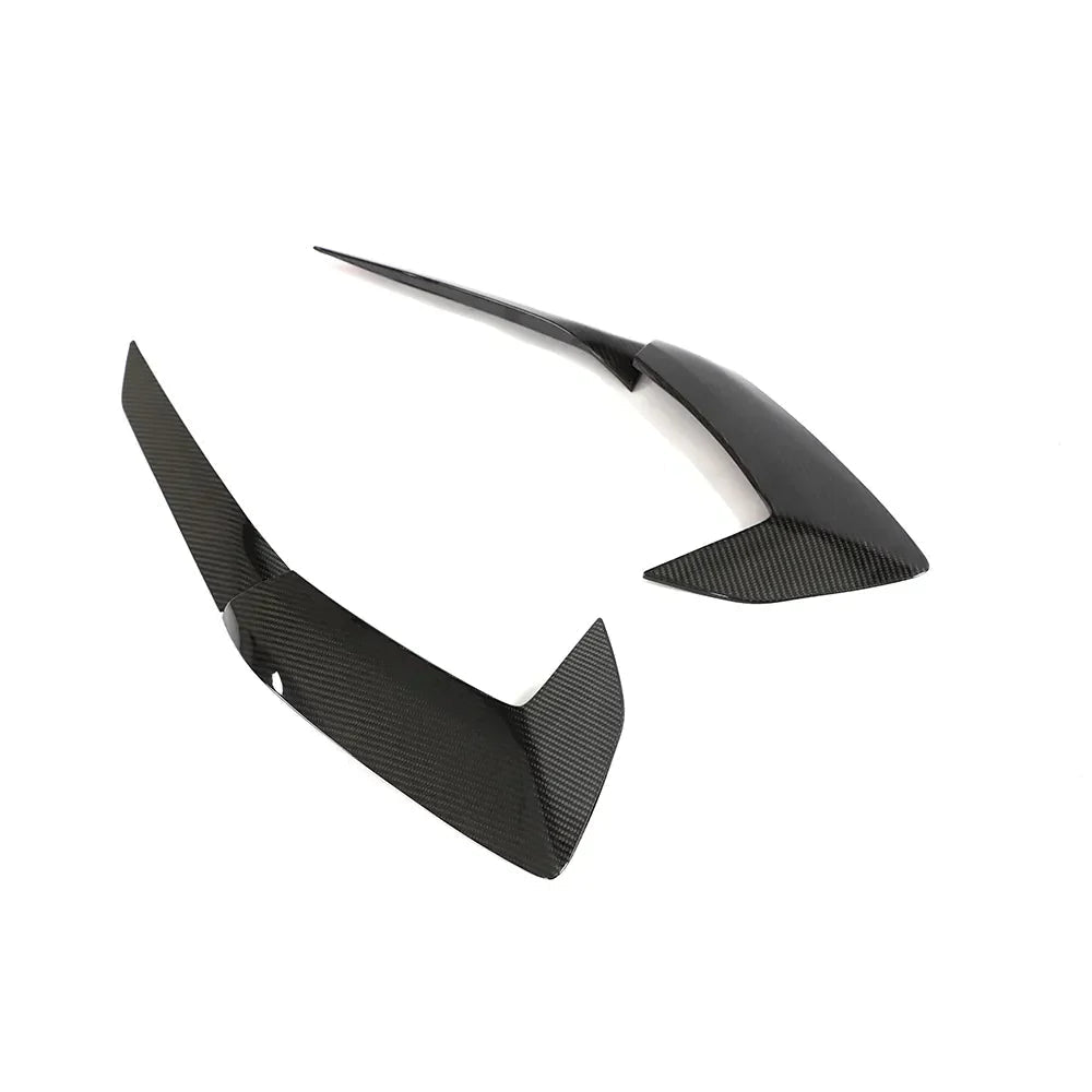 2020+ Chevrolet Corvette C8 Carbon Fiber Side Fender Vent Trim Covers
