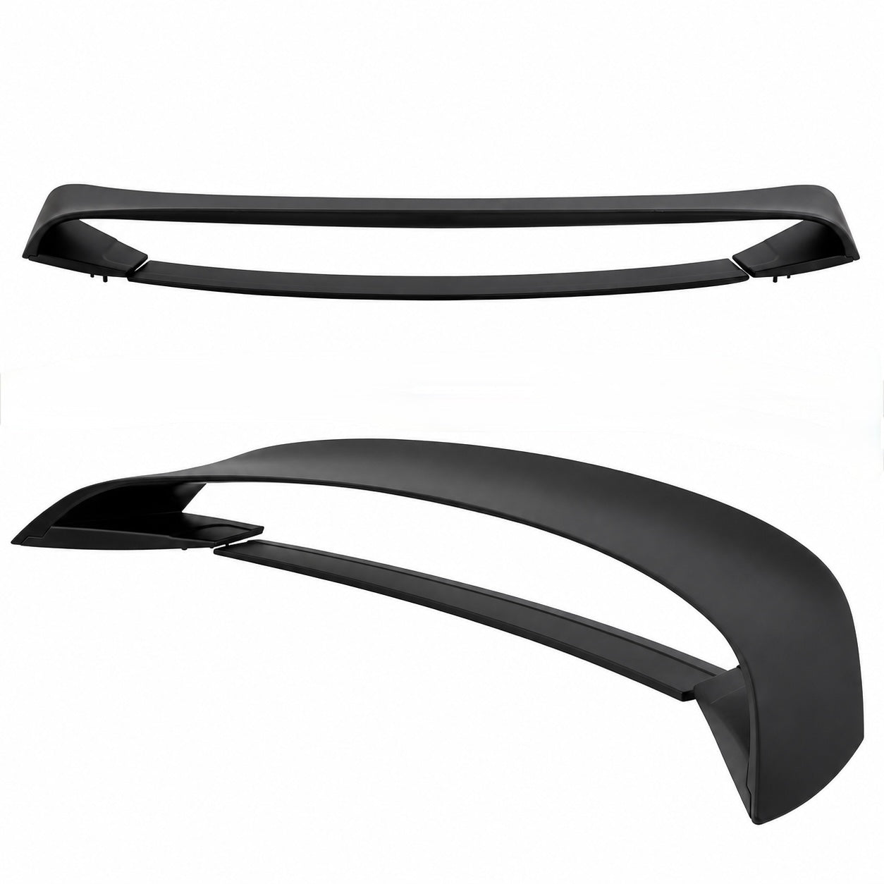 GT350R STYLE MATTE BLACK REAR TRUNK SPOILER WING - FORD MUSTANG (2015–2023)