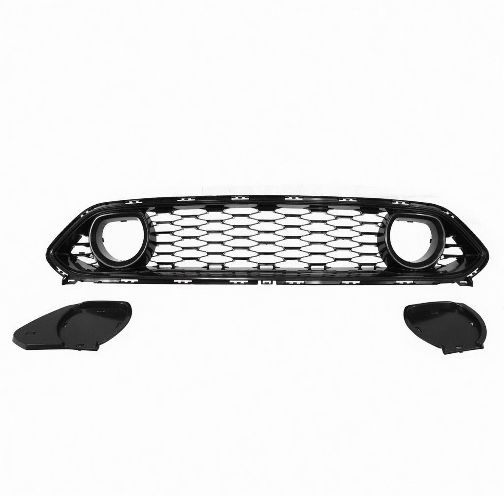 OE STYLE BLACK FRONT BUMPER MESH GRILLE - FORD MUSTANG MACH 1 (2021–2023)