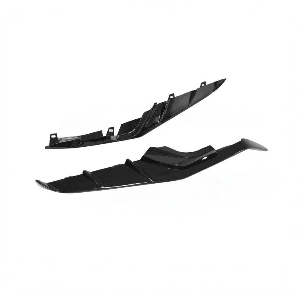 Chevrolet Corvette C8 Z06/E-Ray Front Gloss Black Vent Fins