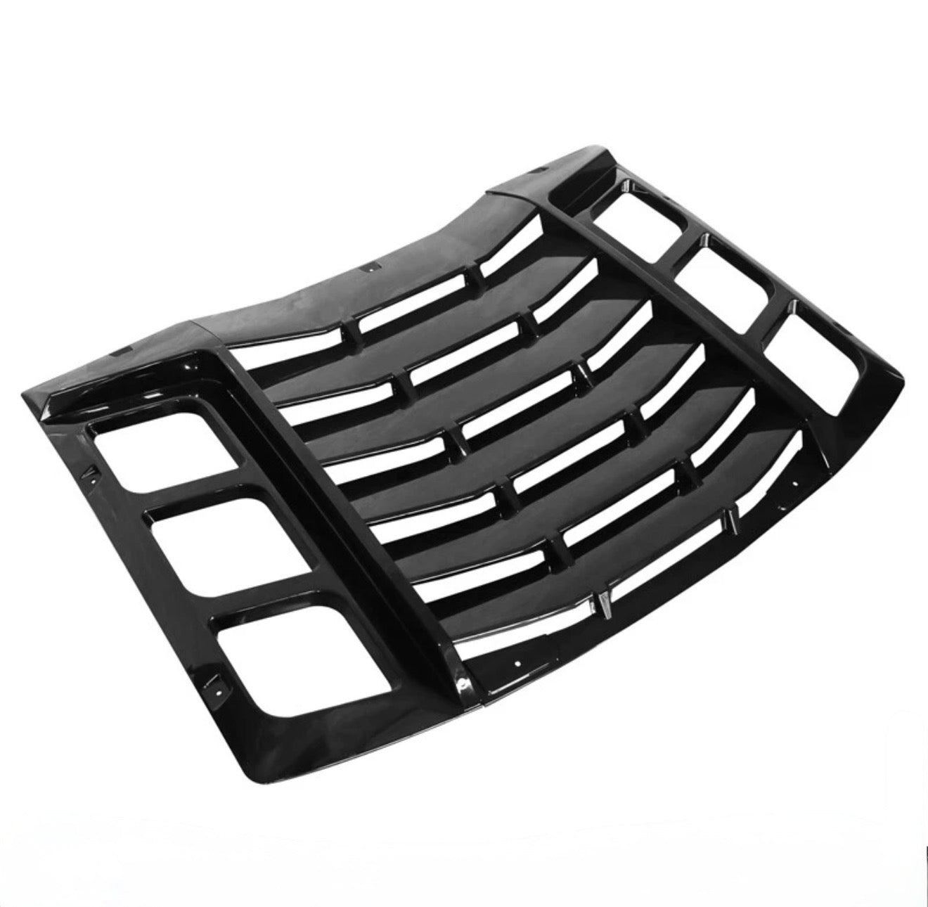 MP CONCEPTS REAR WINDOW LOUVERS GLOSS BLACK - DODGE CHARGER (2011–2023)