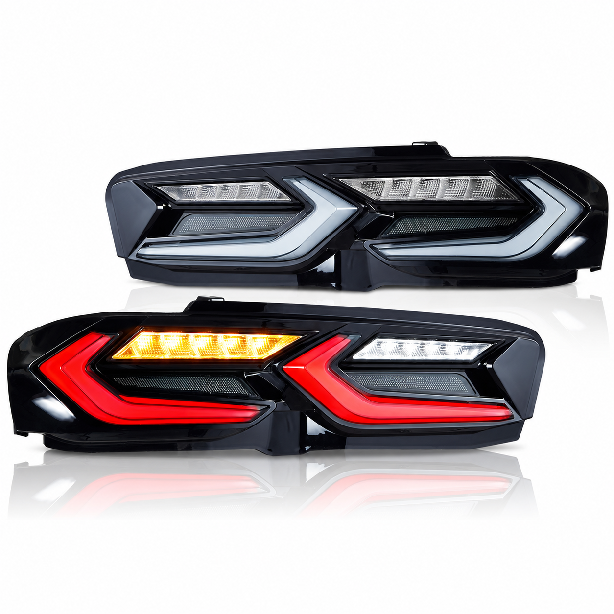 AAD SMOKED LED TAILLIGHTS WITH SEQUENTIAL TURN INDICATORS - CHEVROLET CAMARO (2019–2025)