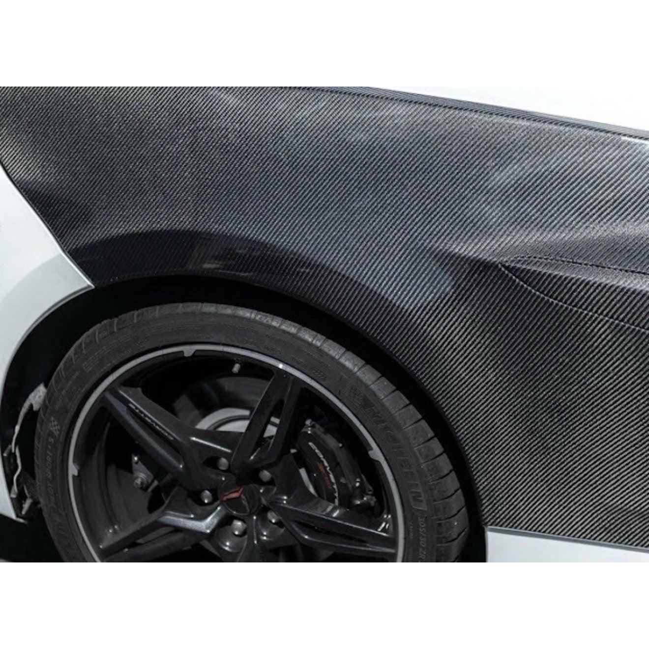 2020–2026 Chevrolet Corvette C8 Z06 Style Carbon Fiber Rear Fenders