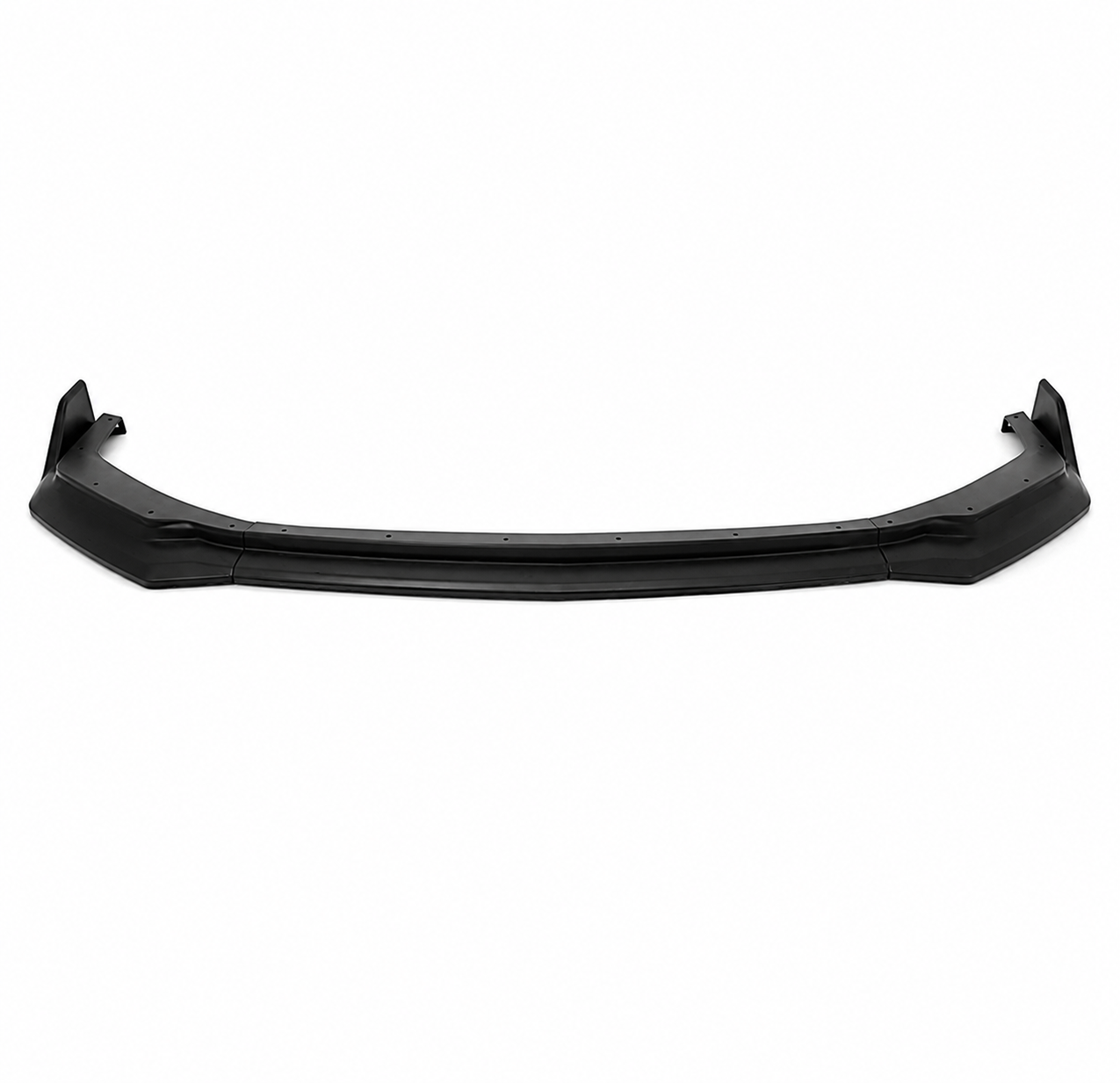 3PCS MATTE BLACK FRONT BUMPER LOWER LIP SPLITTER - FORD MUSTANG (2024–2026)