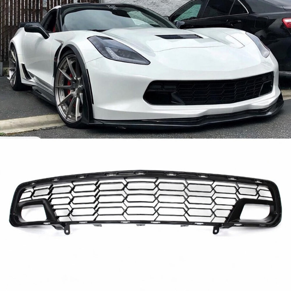 AAD Gloss Black Front Lower Grill - Chevrolet Corvette C7 Z06 / Z51 (2014–2019)