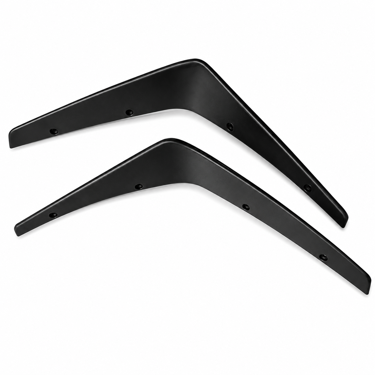 TRACKFORM FRONT BUMPER CANARDS MATTE BLACK - DODGE CHARGER SRT (2015–2023)