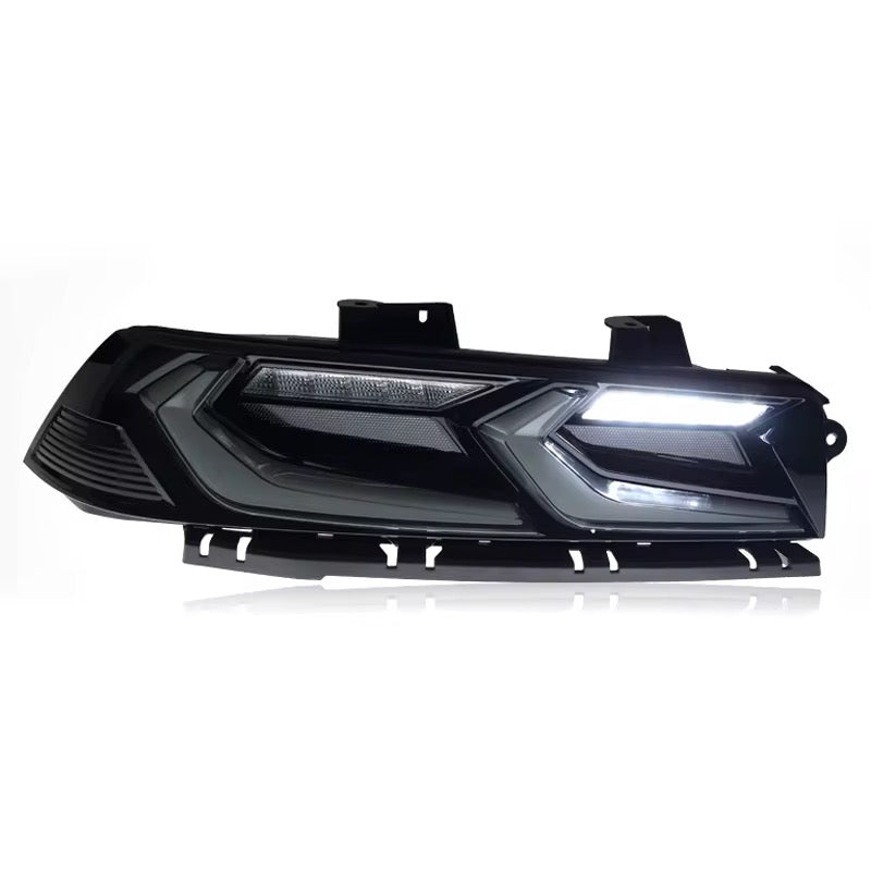 2020–2026 Chevrolet Corvette C8 Smoke Style LED Taillights with Amber Sequential Turn Signals (Pair)