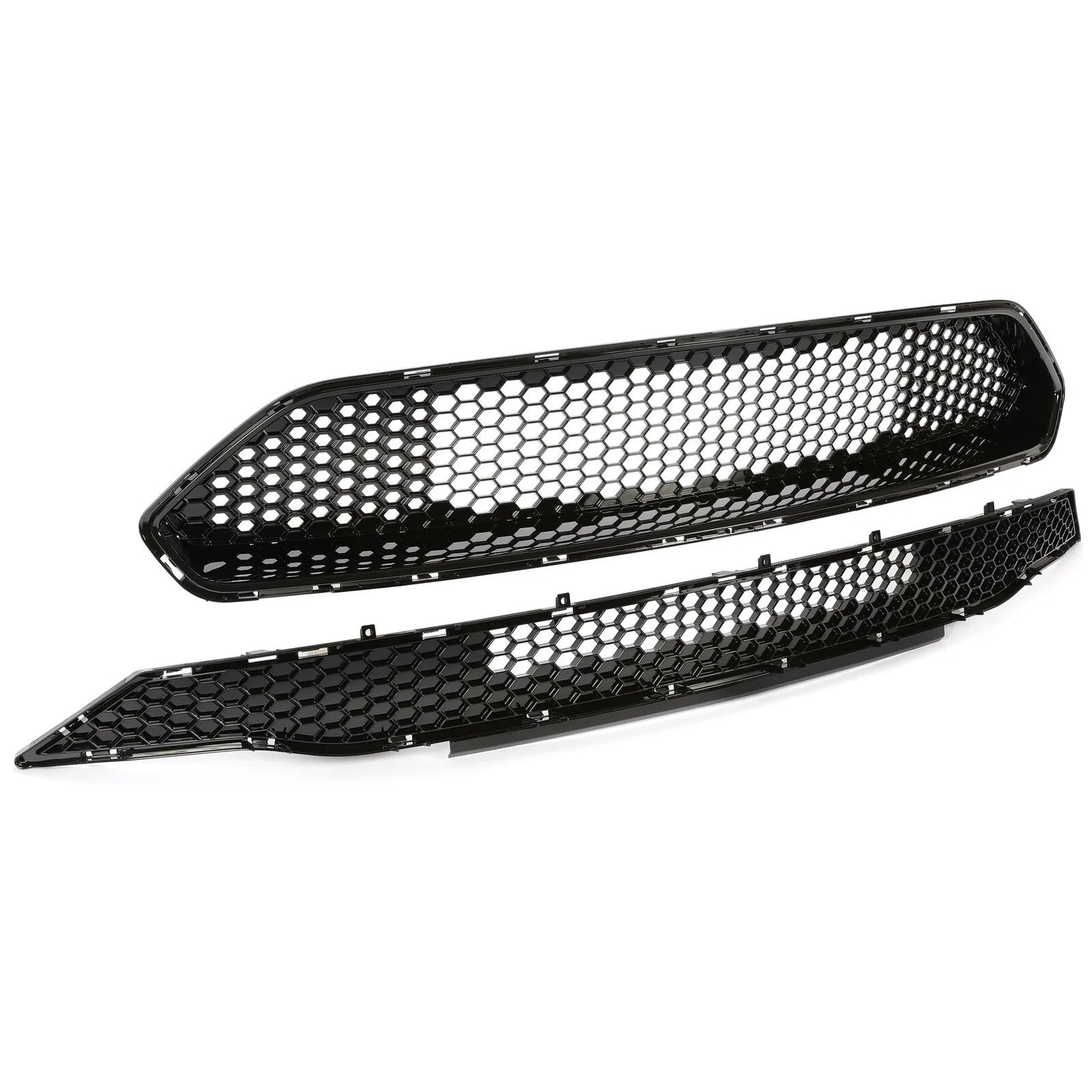 HONEYCOMB FRONT UPPER & LOWER MESH GRILLE - FORD MUSTANG (2018–2023)