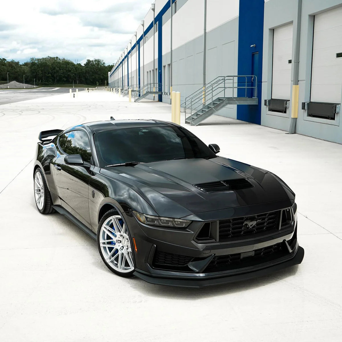 2024–2026 Ford Mustang Dark Horse Rear Spoiler & Front Bumper Lip Kit