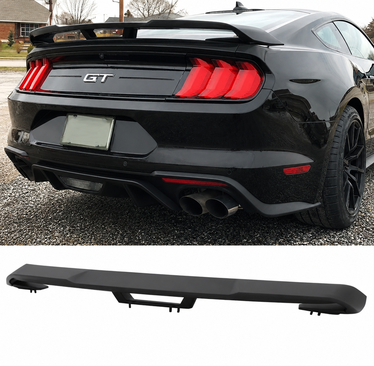 AAD STYLE REAR TRUNK WING - FORD MUSTANG (2015–2023)