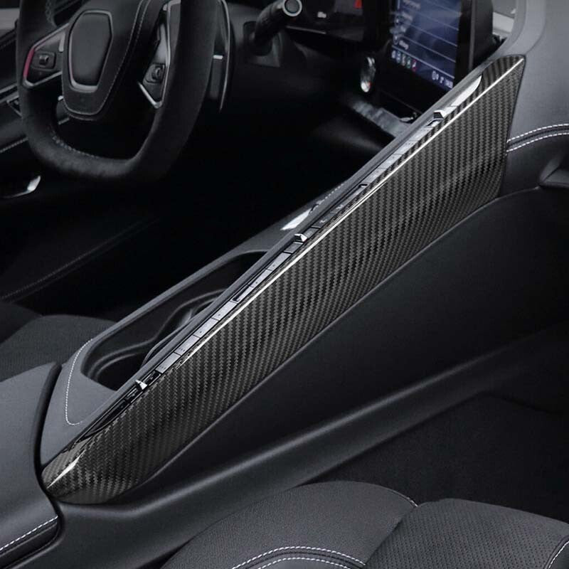 Chevrolet Corvette C8 Carbon Fiber Upper Right Center Console Cover