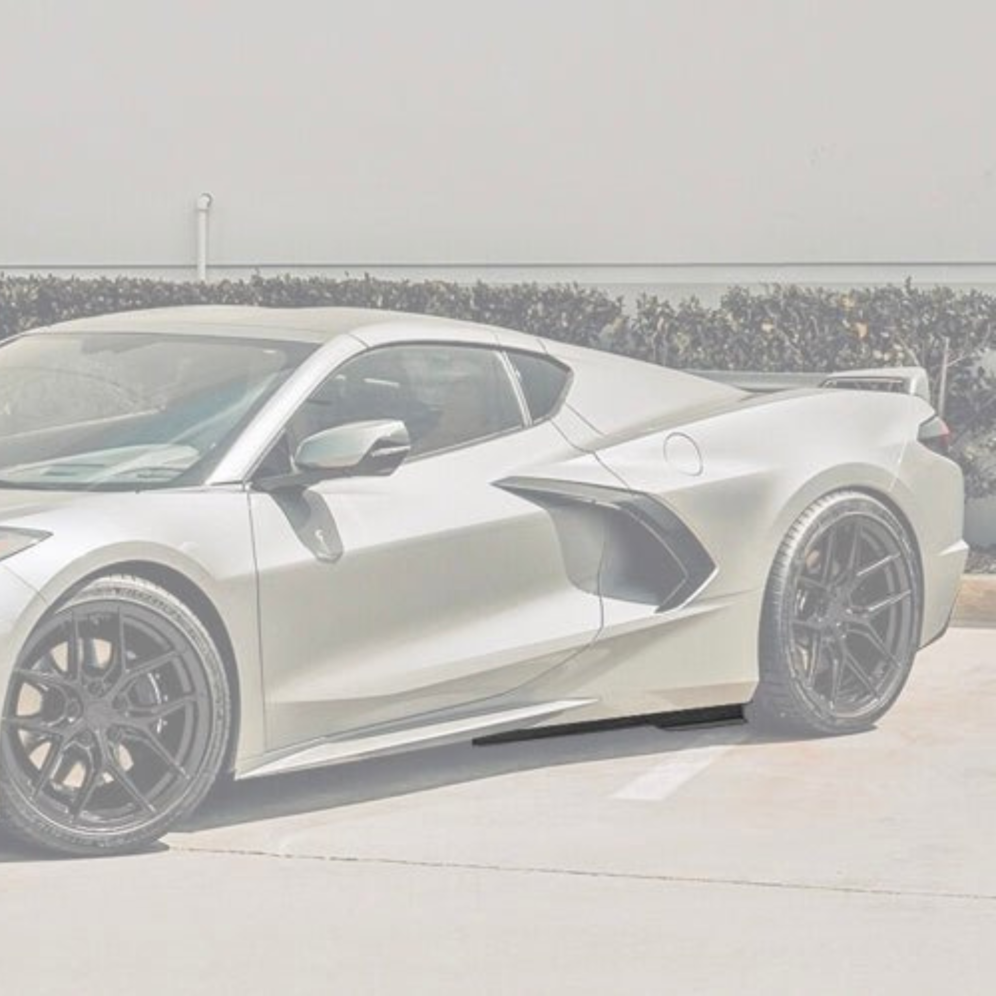 Chevrolet Corvette C8 IMP Style Carbon Fiber Side Skirt Extensions
