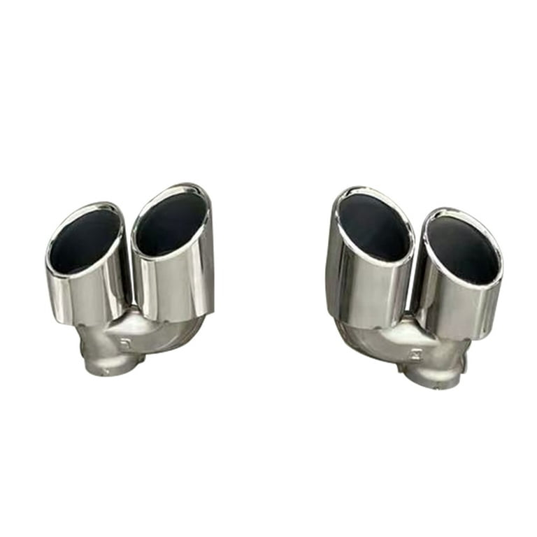 AAD STYLE GLOSS BLACK REAR DIFFUSER WITH QUAD STAINLESS STEEL EXHAUST TIPS - CHEVROLET CAMARO LT / LS (2014–2015)