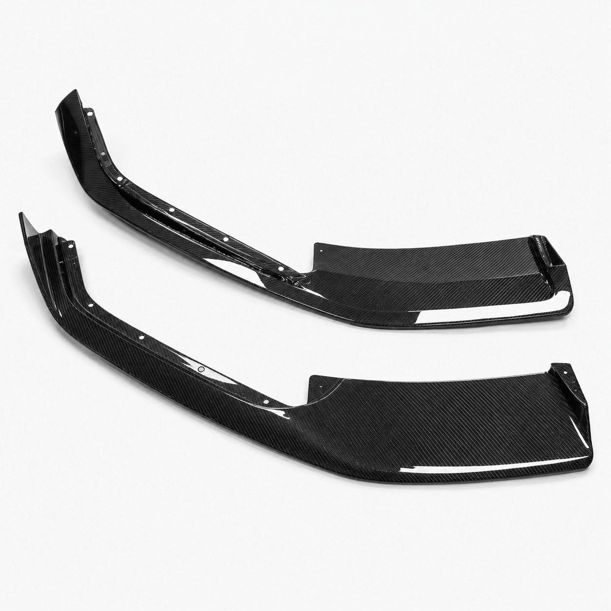 Chevrolet Corvette C8 2-Piece Carbon Fiber Front Lip