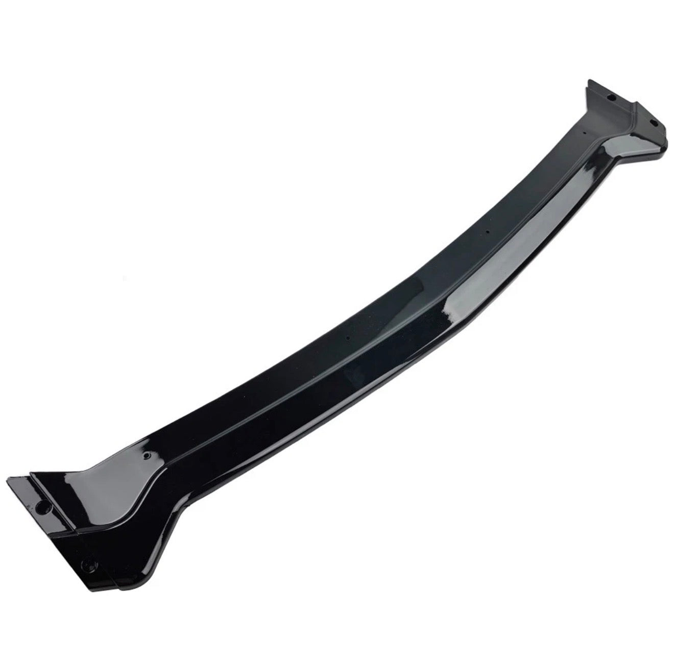 AAD STYLE GLOSS BLACK FRONT BUMPER LIP SPLITTER - FORD MUSTANG GT (2018–2023)