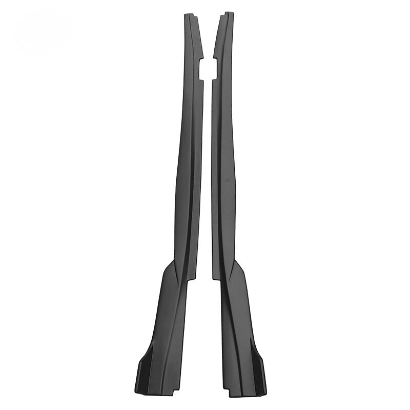 AAD STYLE UNPAINTED BLACK SIDE SKIRT EXTENSIONS - CHEVROLET CAMARO (2016–2024)