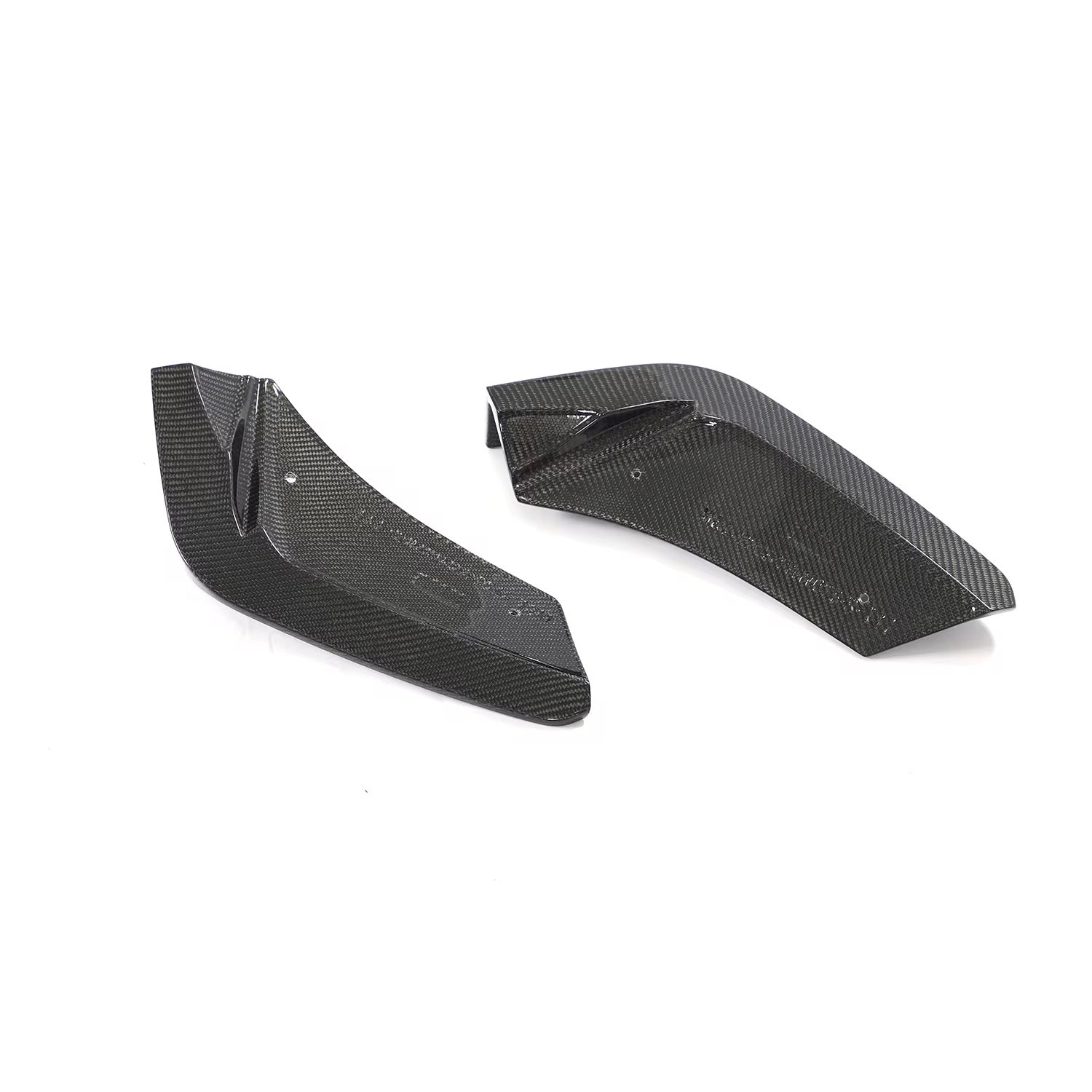Chevrolet Corvette C8 Carbon Fiber Rear Corner Splitters