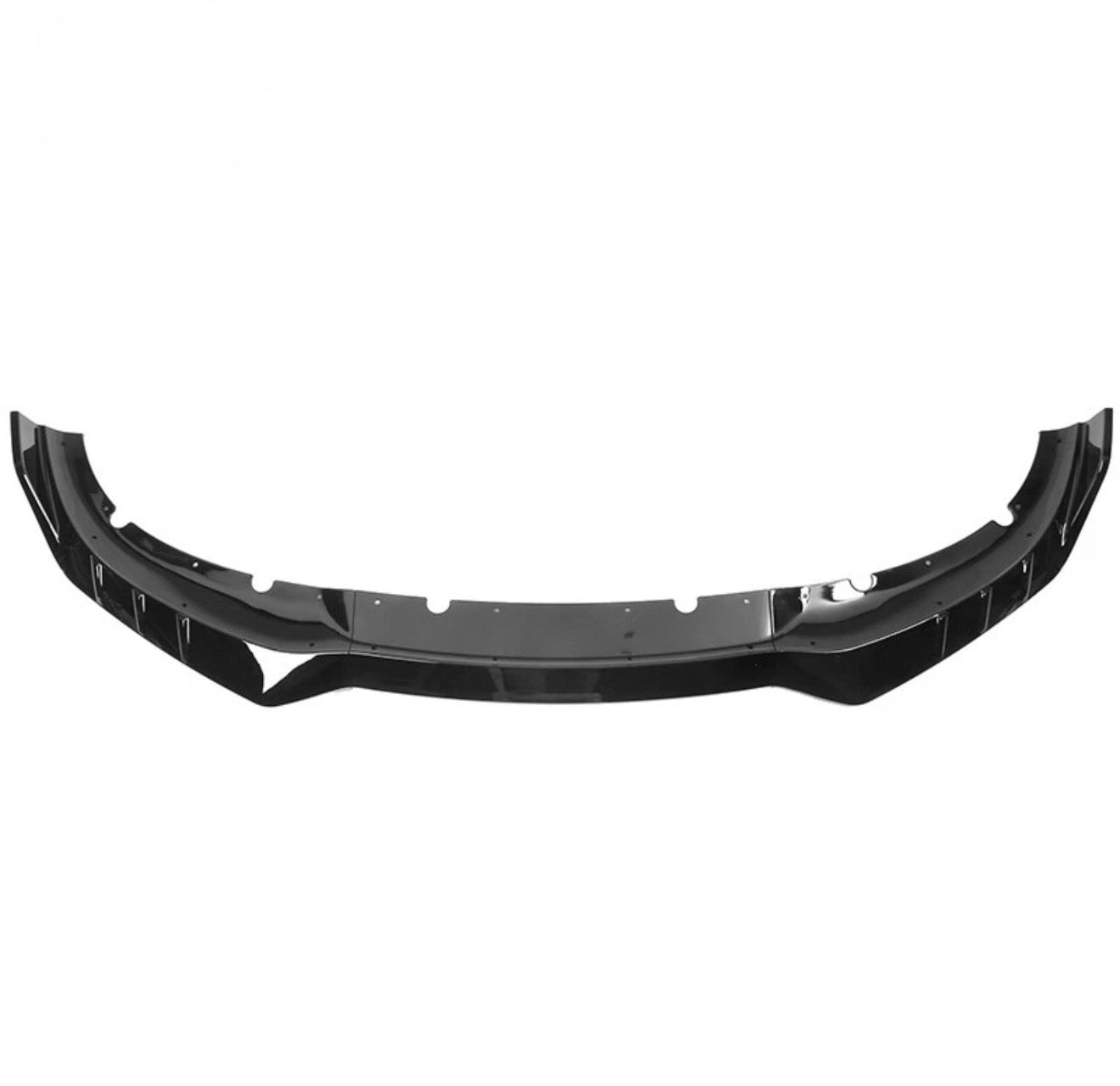 RACEFORM GLOSS BLACK ABS 3PCS FRONT BUMPER LIP SPLITTER - DODGE CHARGER (2015–2023)