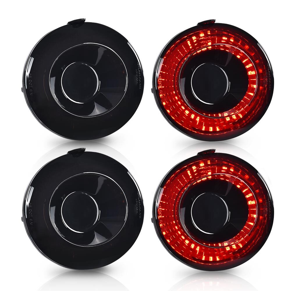 BRIGHT LED TAIL LIGHTS - CORVETTE C6 COUPE (2005–2013)