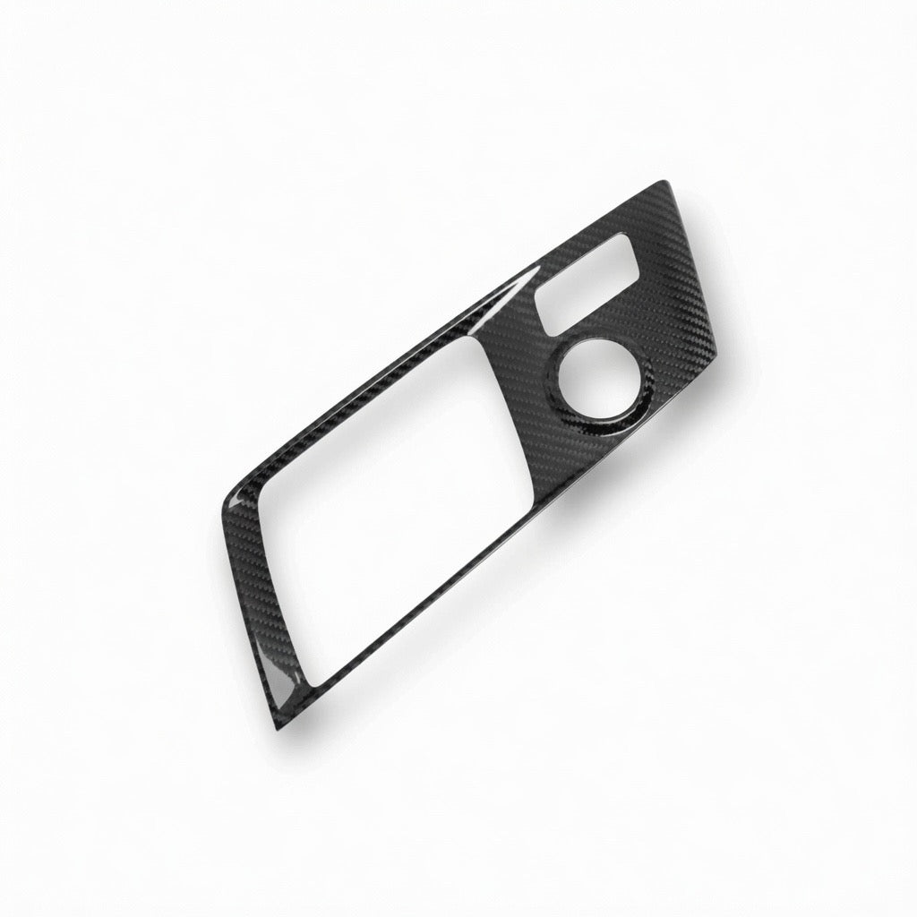 CARBON FIBER CENTRAL GEAR SHIFT PANEL TRIM COVER - CHEVROLET CORVETTE C7 (2014–2019)