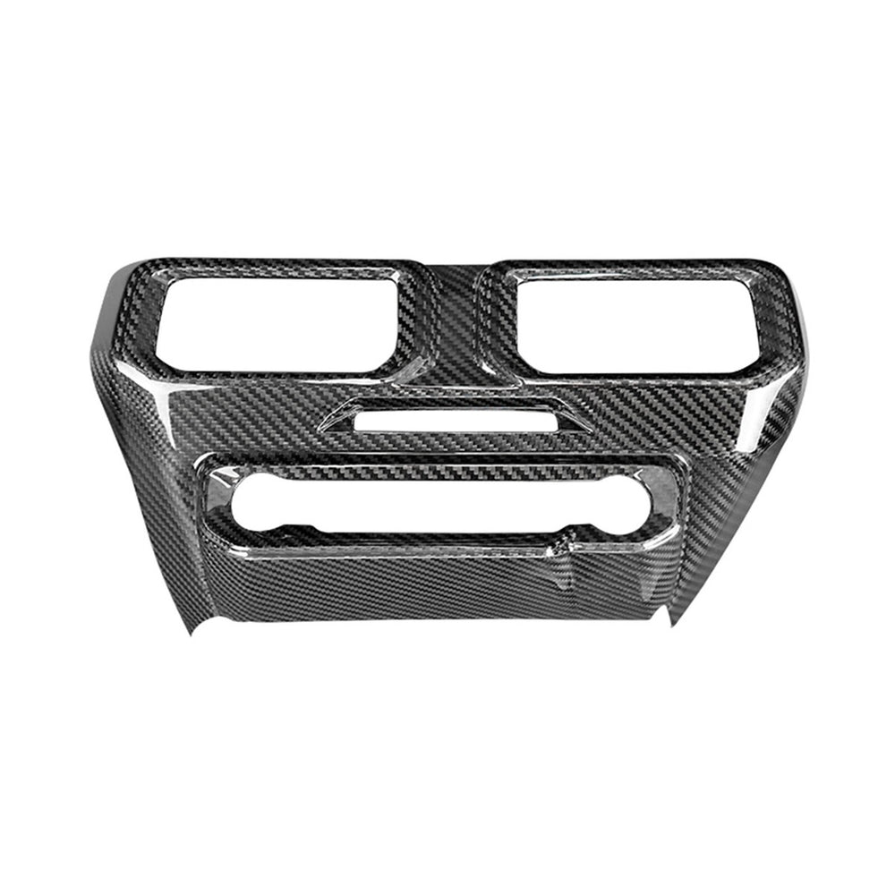 Carbon Fiber Center Dashboard a/C Vent Trim Cover - Ford Mustang (2024+)