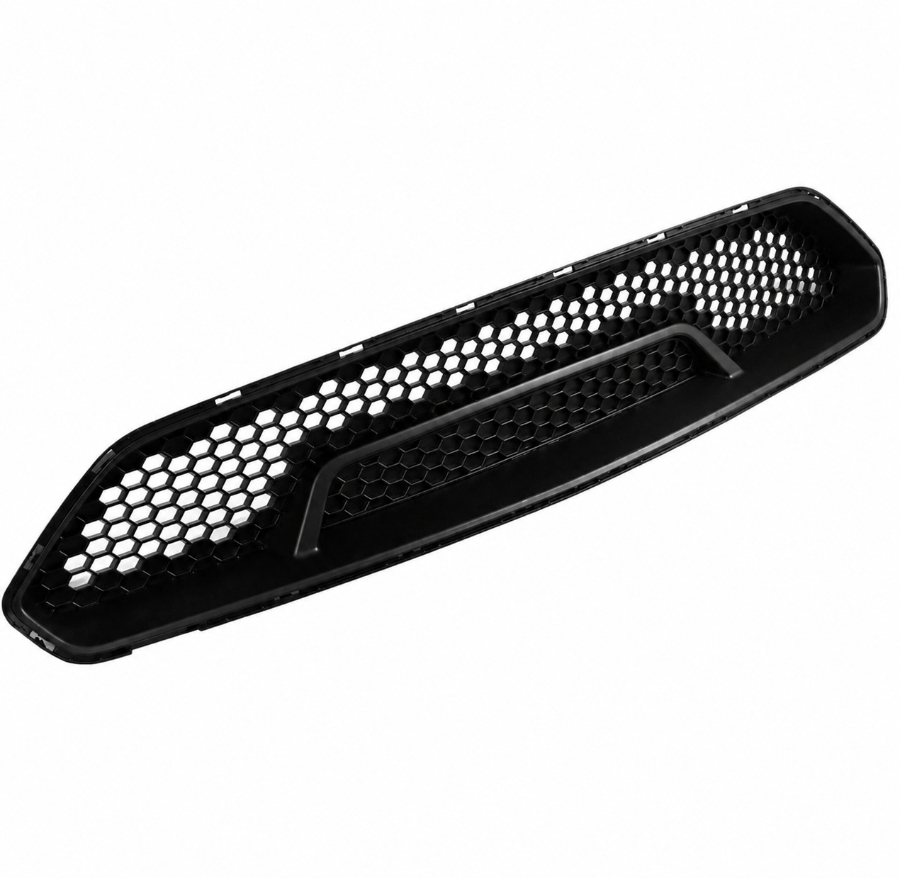 SHELBY SUPER SNAKE STYLE MATTE BLACK FRONT UPPER GRILLE - FORD MUSTANG (2018-2023)
