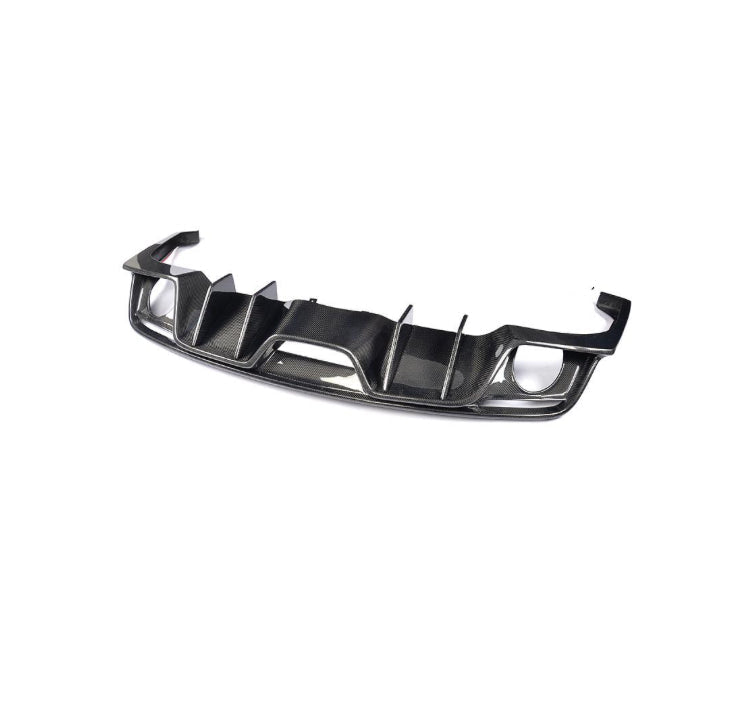 VIS RACING TYPE-AR CARBON FIBER REAR DIFFUSER - FORD MUSTANG (2018–2022)