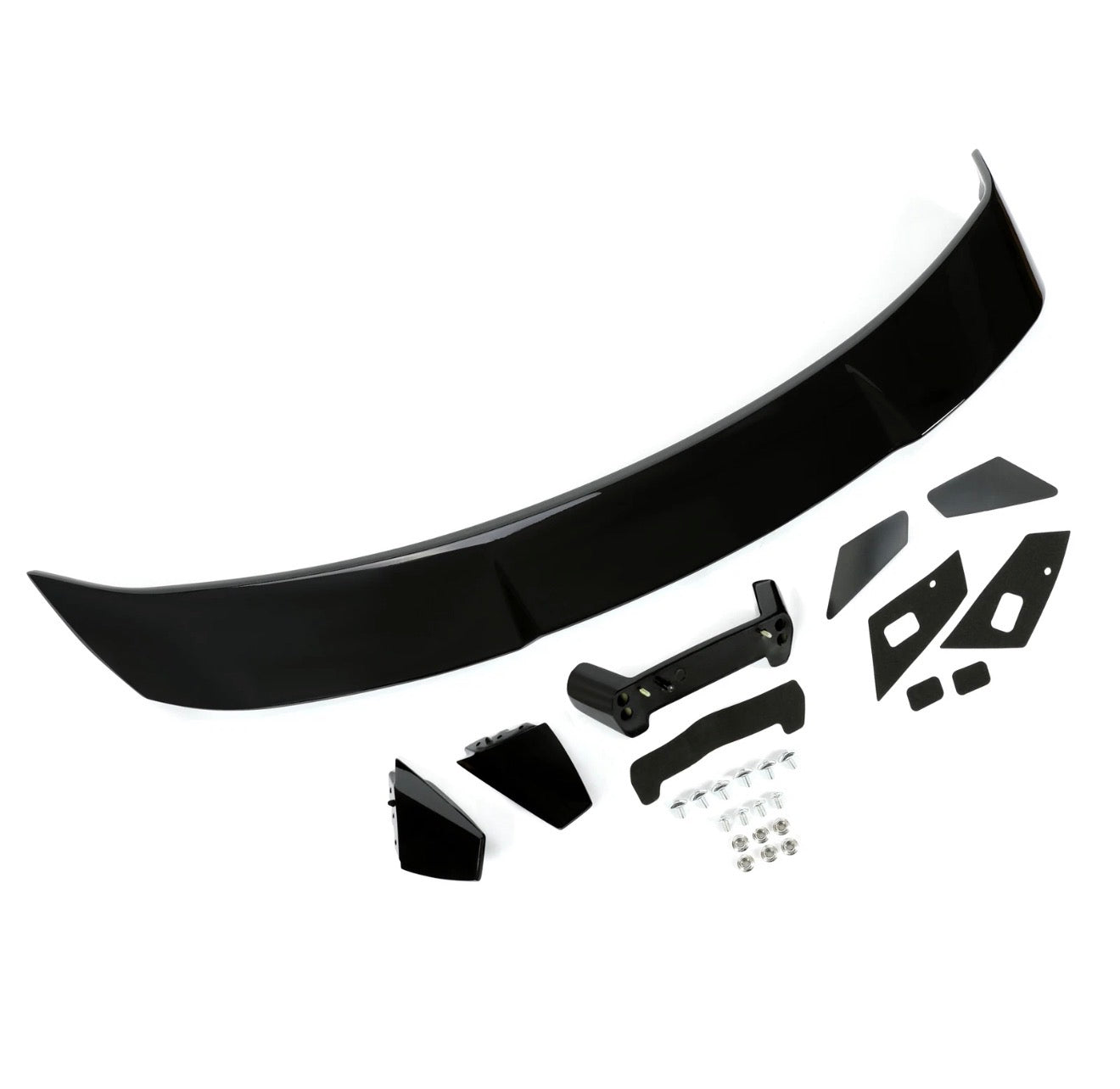 SHELBY STYLE GLOSS BLACK REAR TRUNK SPOILER WING - FORD MUSTANG (2015–2023)