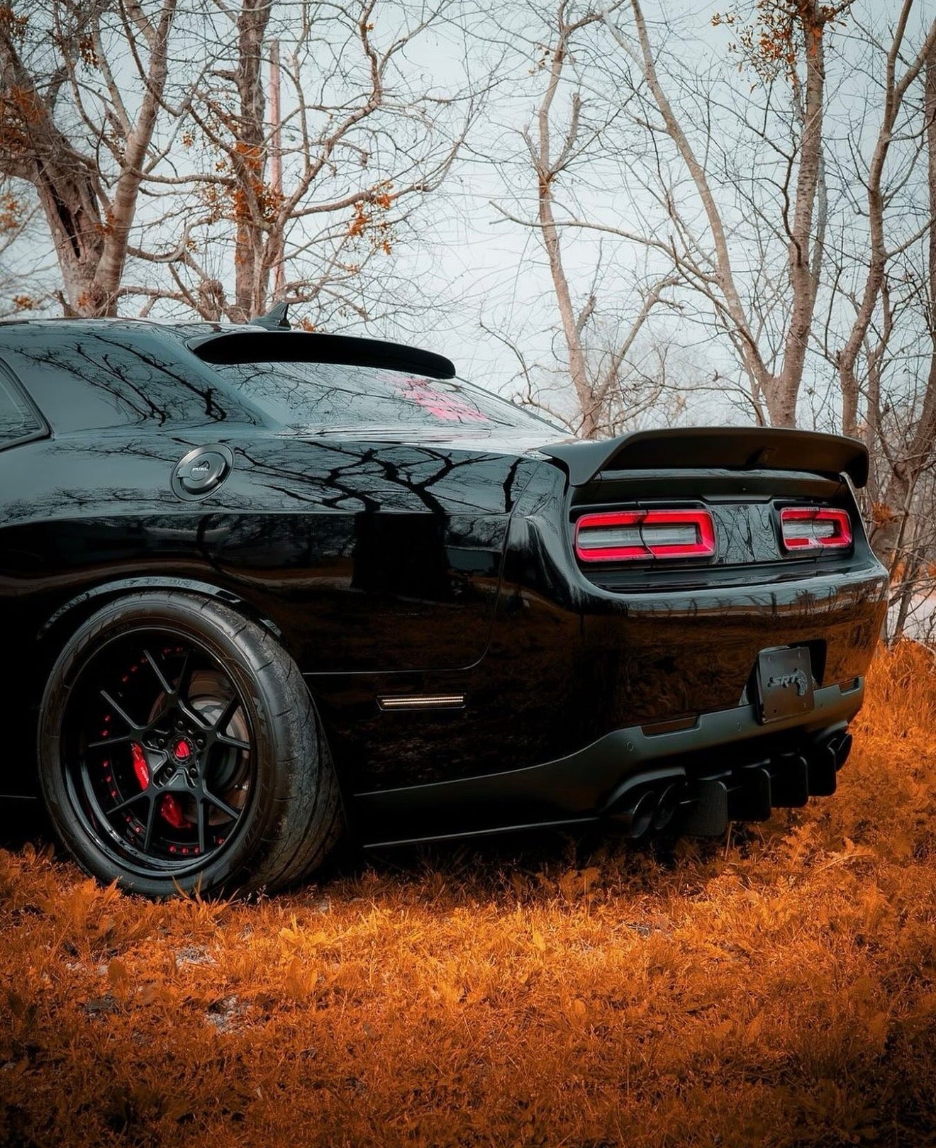 Hellcat Style Rear Trunk Spoiler – Dodge Challenger (2008–2023)