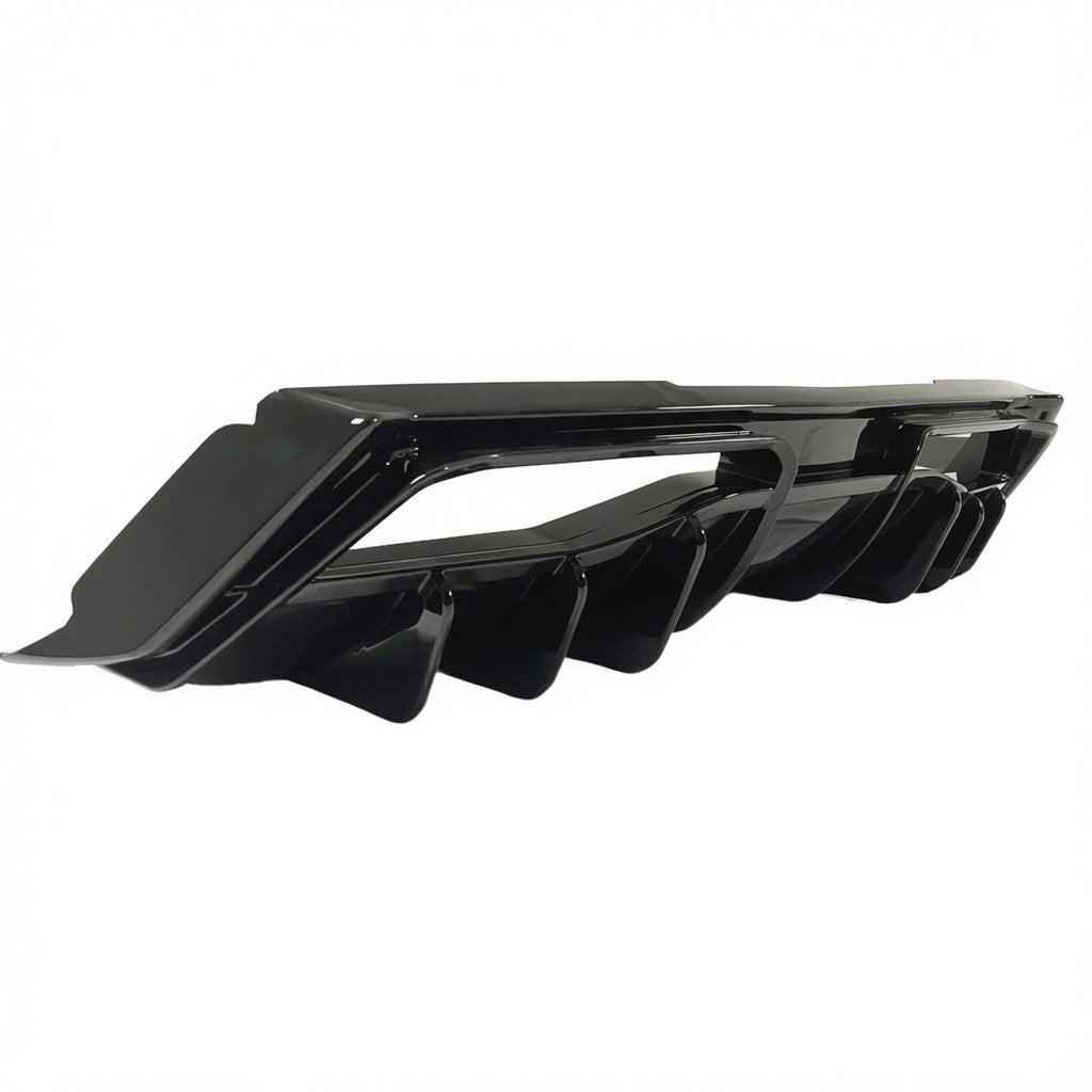 2020–2026 Chevrolet Corvette C8 Z51 Gloss Black V3 Rear Bumper Diffuser Add-On