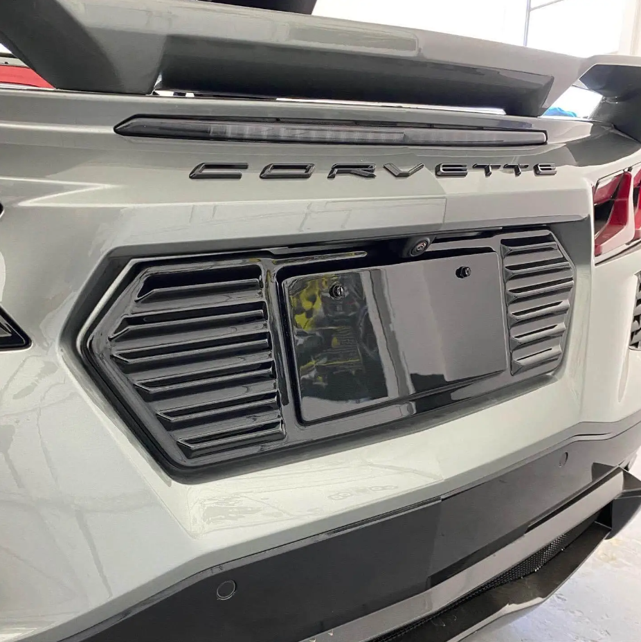 2020–2026 Chevrolet Corvette C8 License Plate Backing