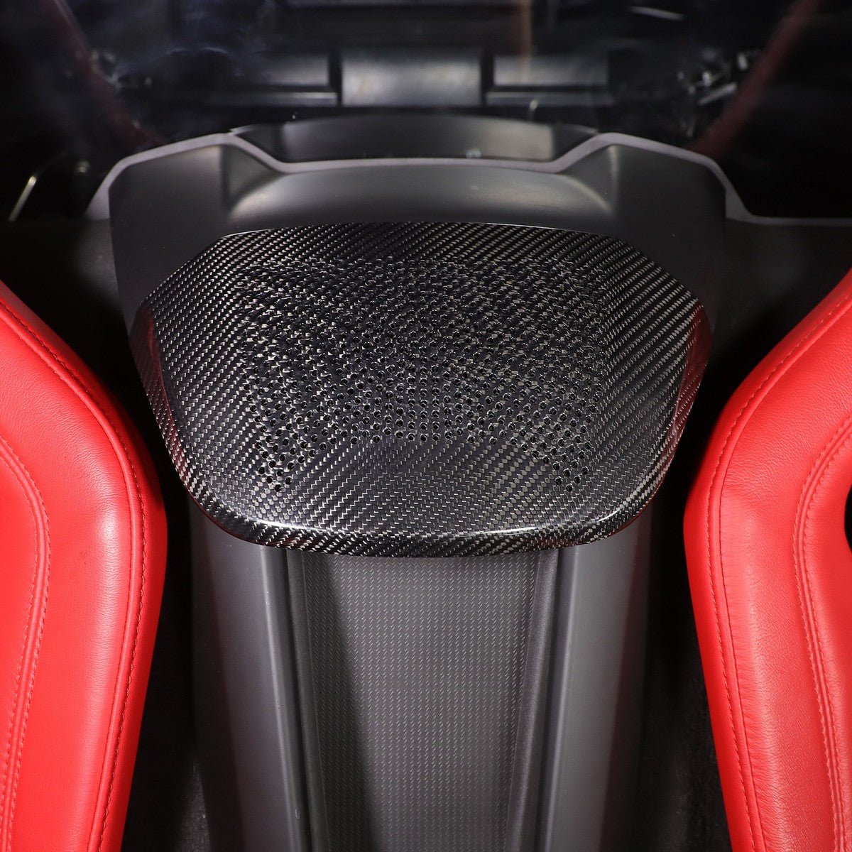 Chevrolet Corvette C8 Carbon Fiber Waterfall Speaker Trim Cover