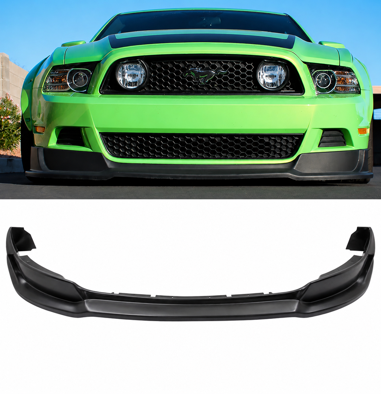 BOSS 302 STYLE FRONT LIP - FORD MUSTANG V6/V8 (2013–2014)