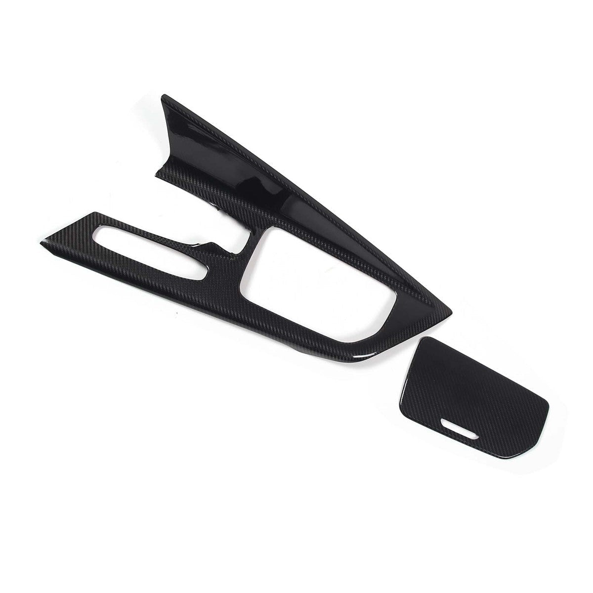 Chevrolet Corvette C8 4-Piece Carbon Fiber Interior Trim Set