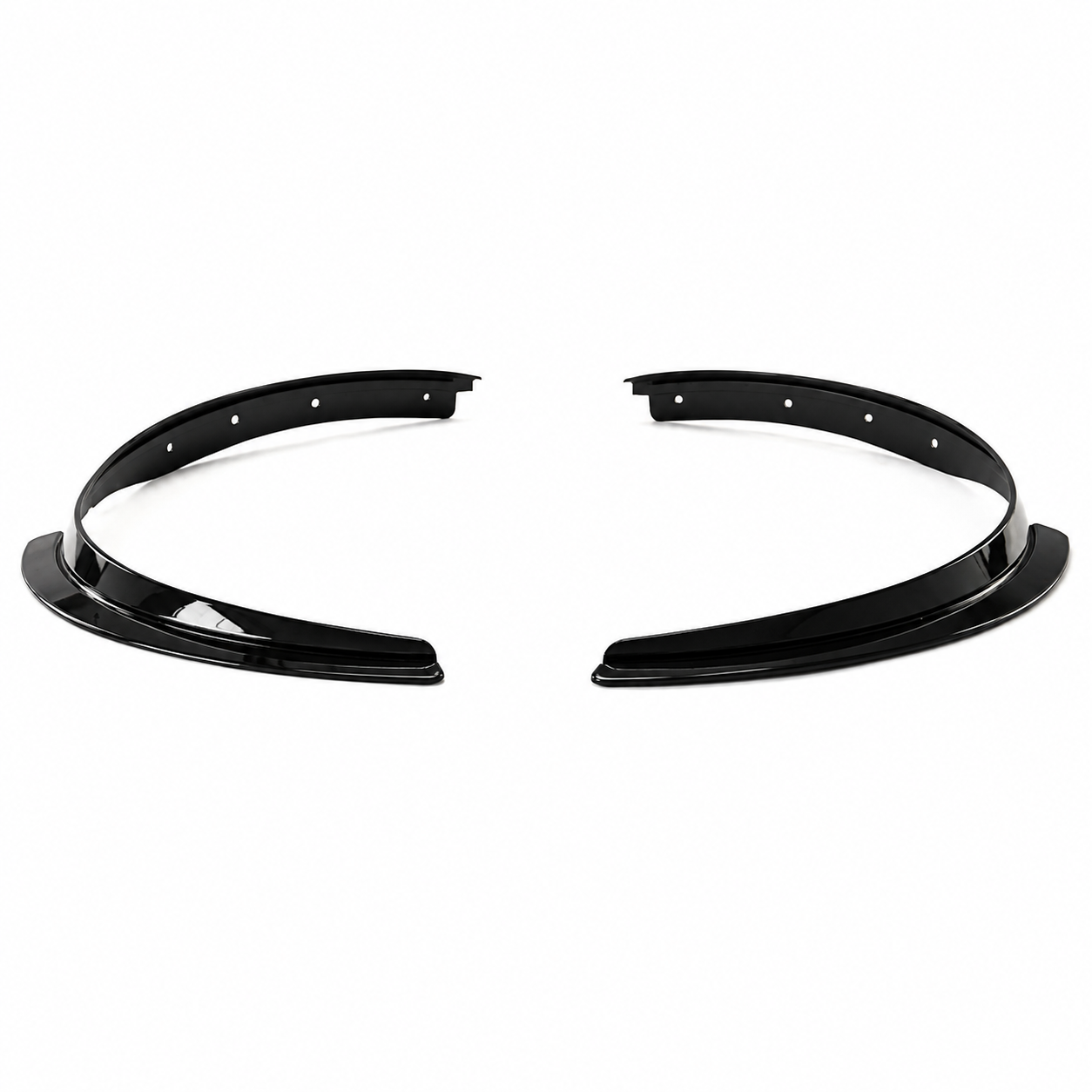 GLOSS BLACK SIDE WHEEL FENDER TRIMS - CHEVROLET CORVETTE C8 (2020–2025)