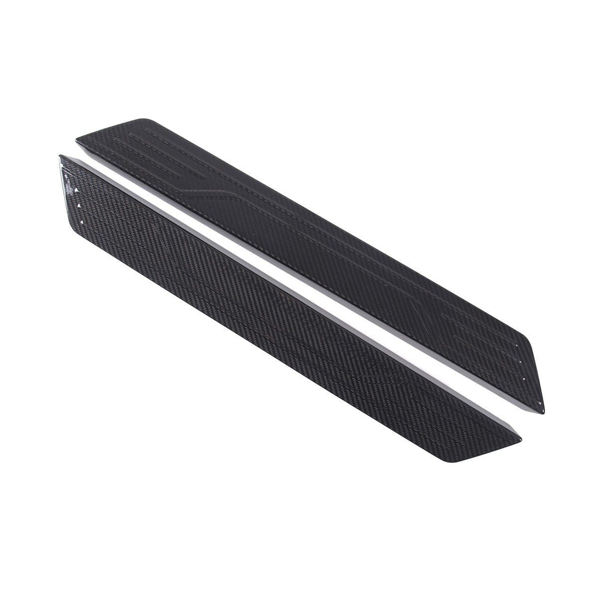 Chevrolet Corvette C8 Carbon Fiber Dashboard Door Sill Covers