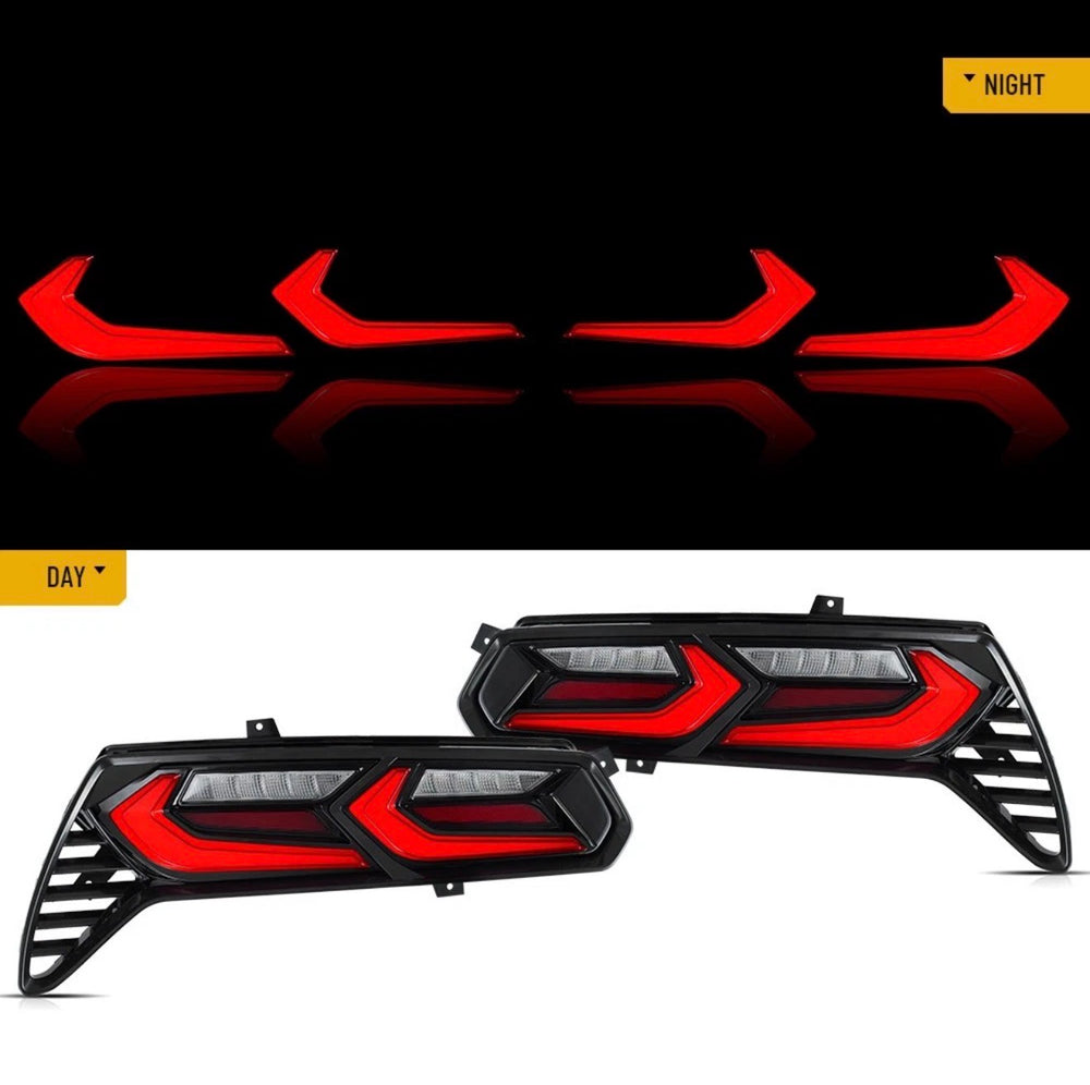 LED Sequential Animation Tail Light Assemblies - Chevrolet Corvette C7 (2014–2019)