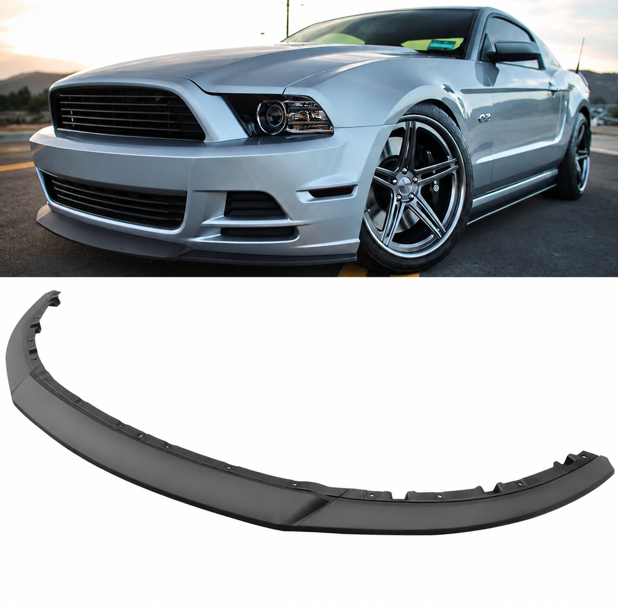 SHELBY PERFORMANCE STYLE FRONT LIP - FORD MUSTANG V6/V8 (2013–2014)