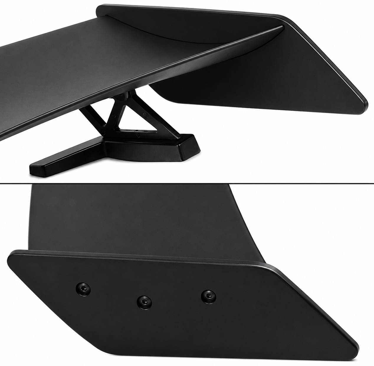 GT500 PERFORMANCE STYLE MATTE BLACK REAR SPOILER - FORD MUSTANG (2015–2023)