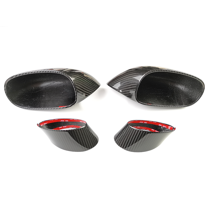 REAL CARBON FIBER SIDE MIRROR CAP COVERS - CORVETTE C6 (2005–2013)