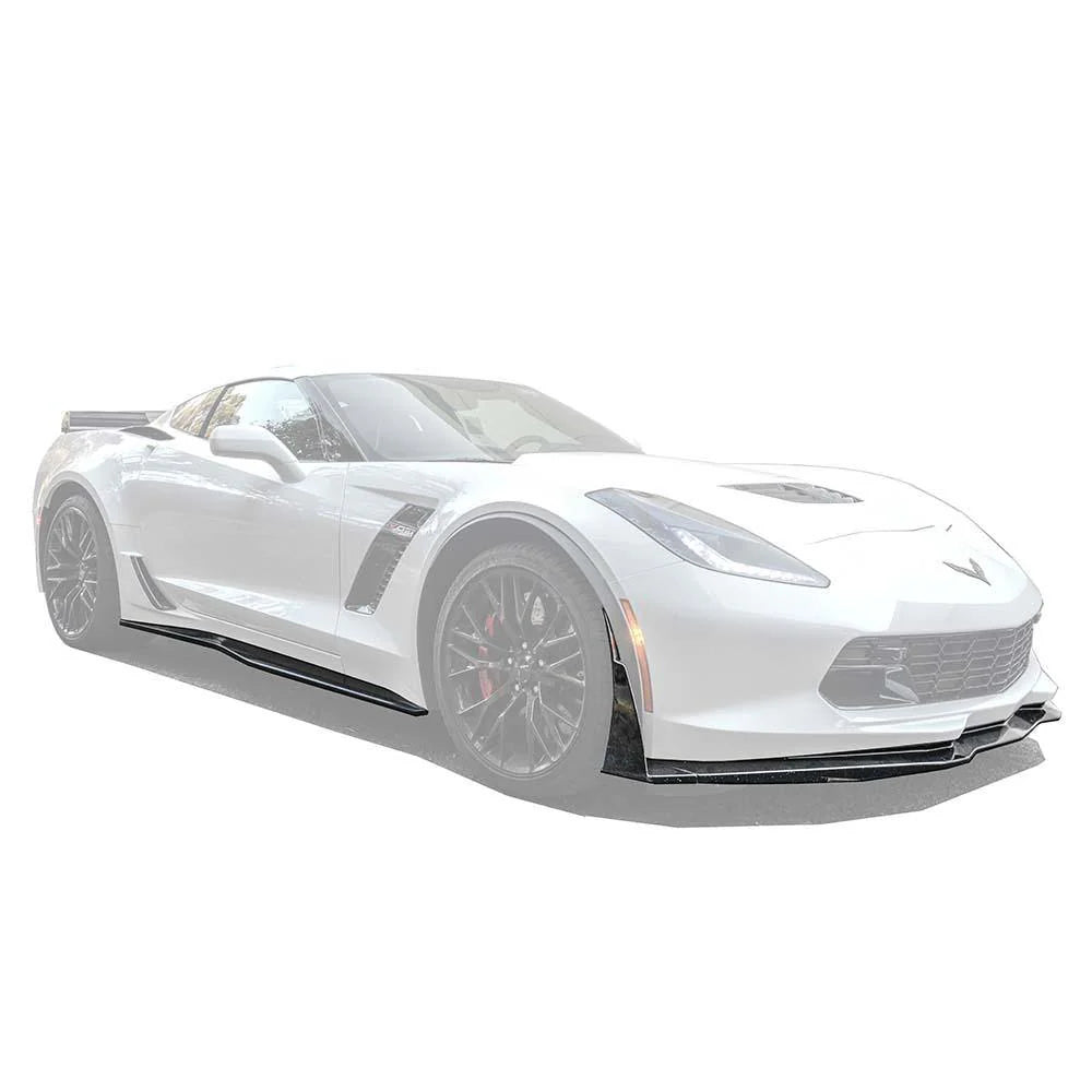 STAGE 2 / STAGE 3 FRONT SPLITTER & SIDE SKIRTS - CHEVROLET CORVETTE C7 (2014–2019)