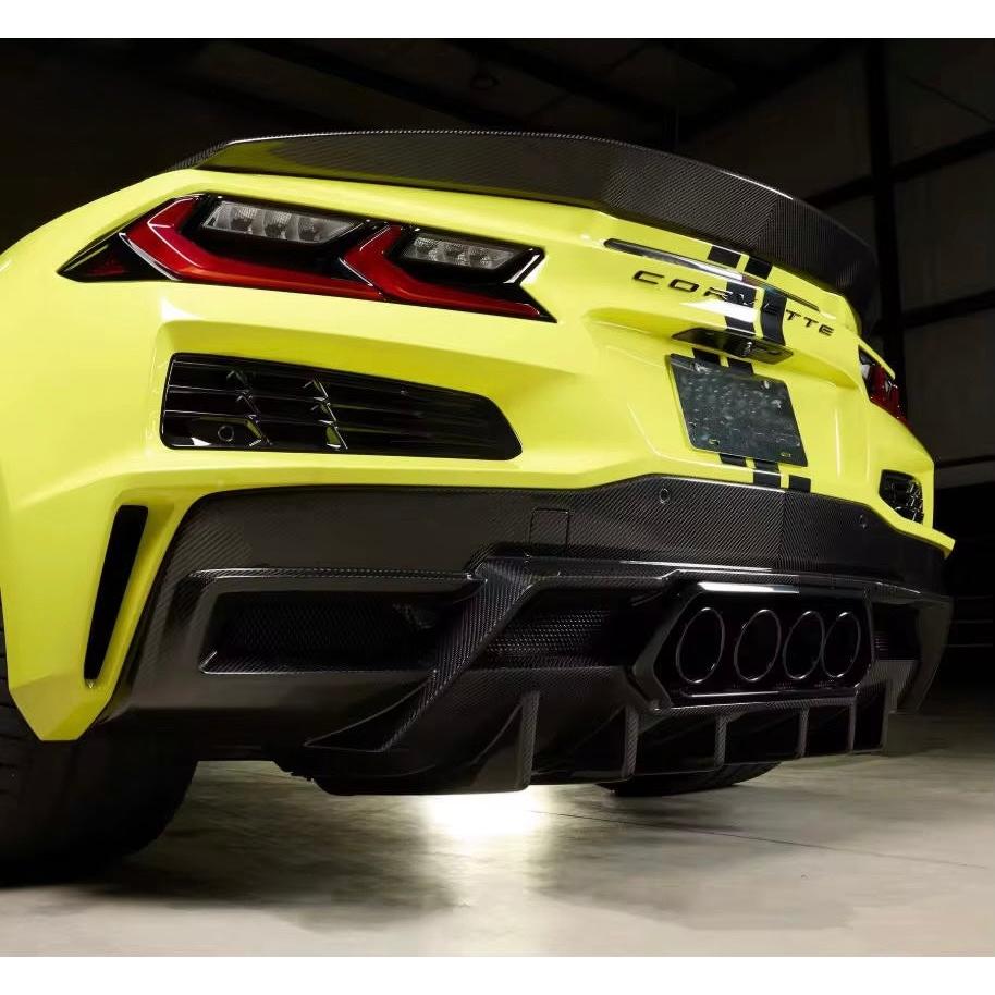 2023–2026 Chevrolet Corvette C8 Z06 Carbon Fiber Rear Diffuser
