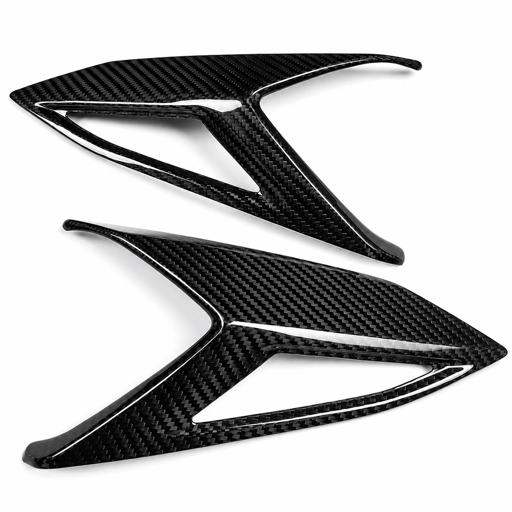 Chevrolet Corvette C8 Carbon Fiber Tail Light Side Frame Covers
