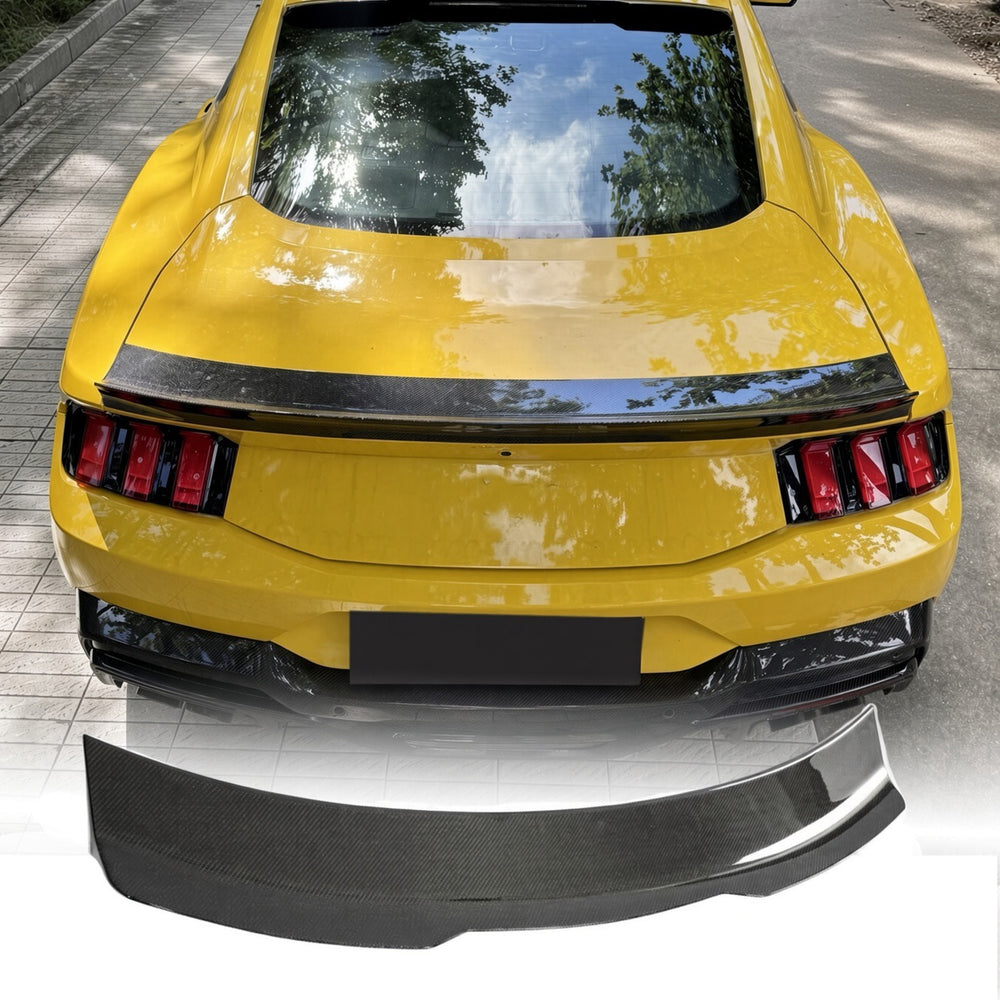 Carbon Fiber Integrated Rear Spoiler - Ford Mustang Dark Horse (2024+)
