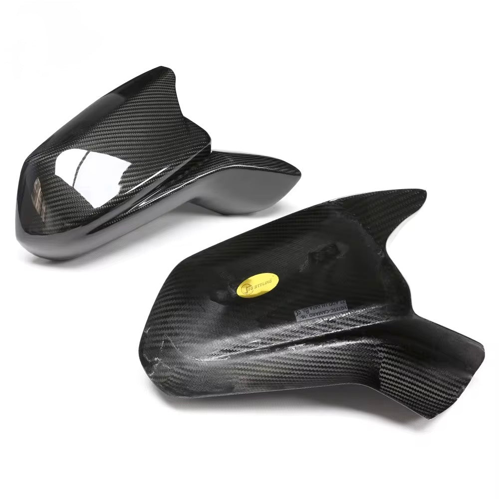 CARBON FIBER SIDE MIRROR CAPS - CHEVROLET CAMARO (2016–2024)